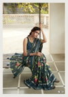 Ajnabee Vol 2 By Kashvi Dull Moss Foil Printed Sarees Wholesale Market In Surat